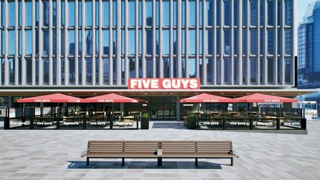 Five Guys öppnar i Sverige – vid Sergels torg i Stockholm